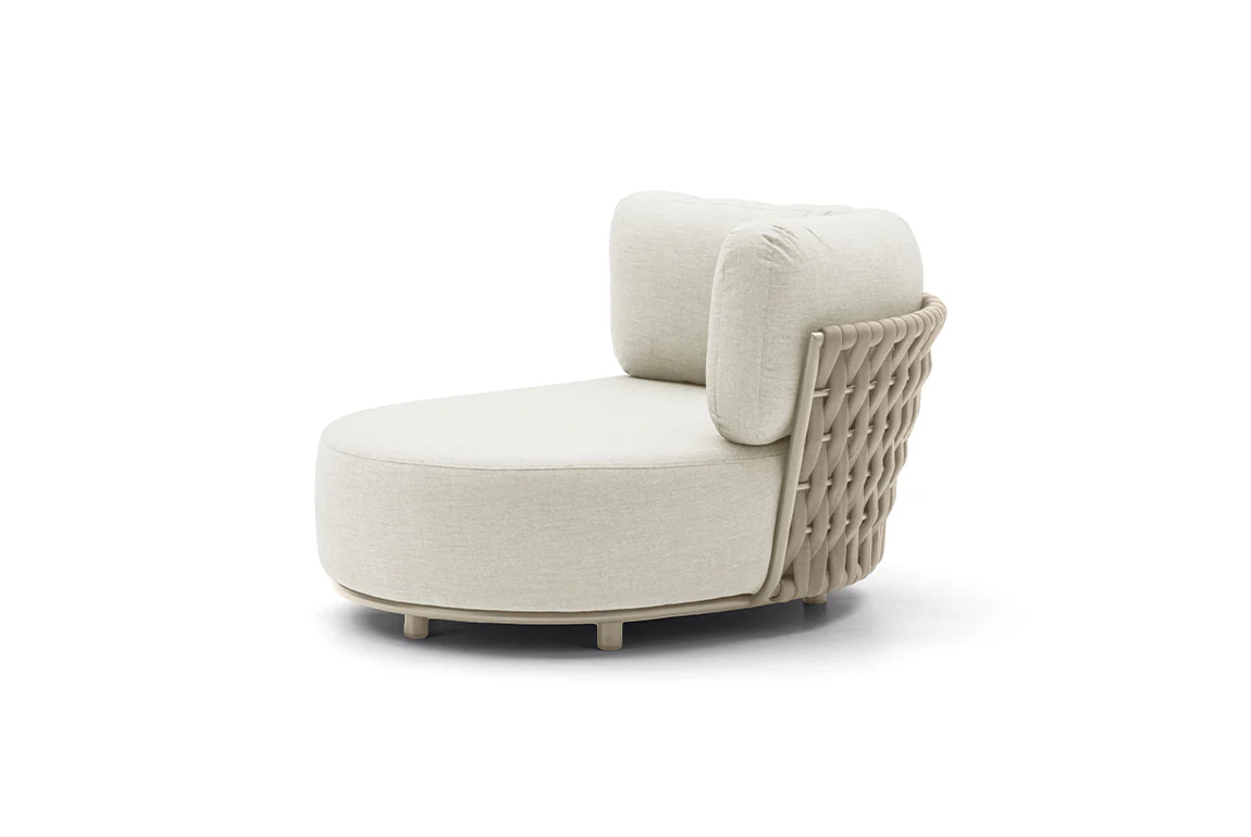 HUG left hand curved chair — view 2