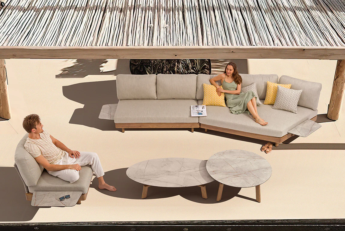 LOUNGE oval coffee table — view 2