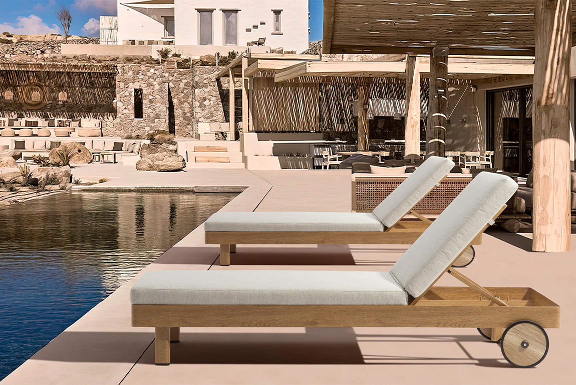 LOUNGE chaise lounge — view 3