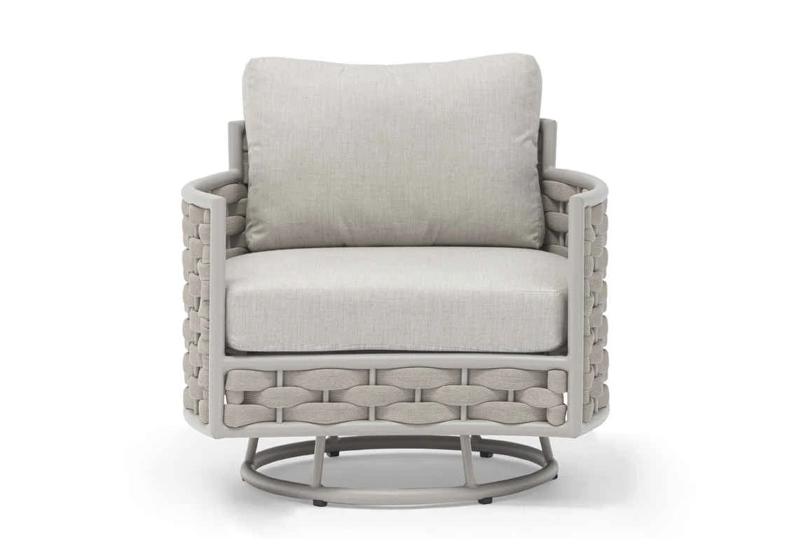 LOOP swivel armchair — view 2