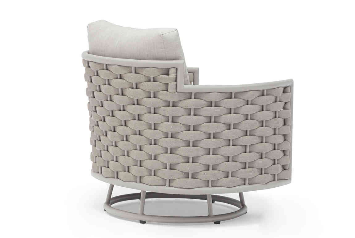 LOOP swivel armchair — view 3