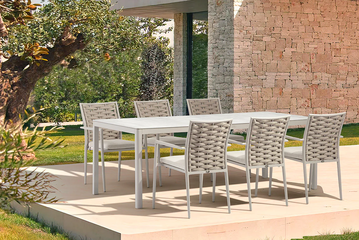 LOOP square dining table — view 2