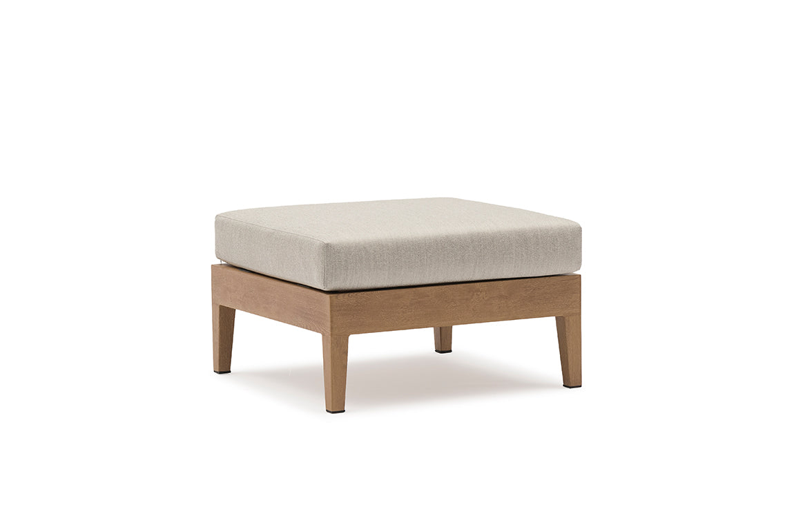Couture Jardin WELCOME ottoman — White official product photo