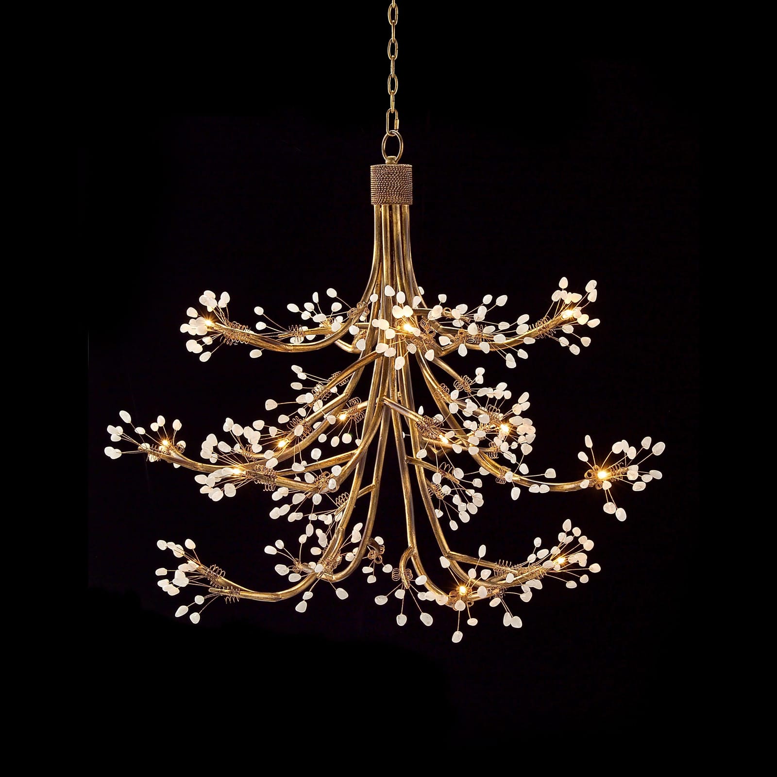 John Richard Sixteen-Light Halogen Chandelier official image 1