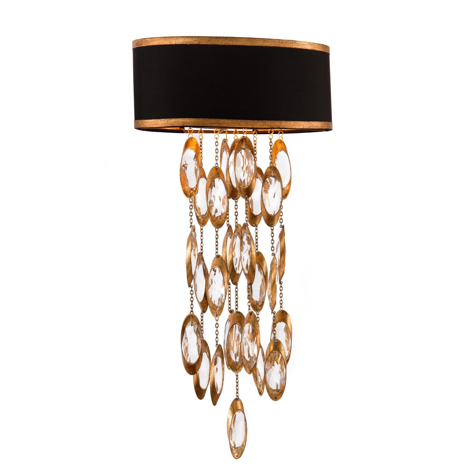 John Richard Black Tie Two-Light Sconce official image 1