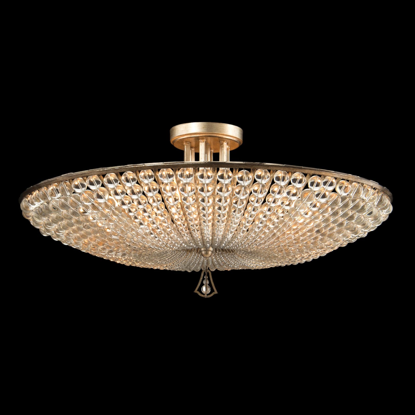 John Richard Beaded Crystal Six-Light Semi-Flush official image 1