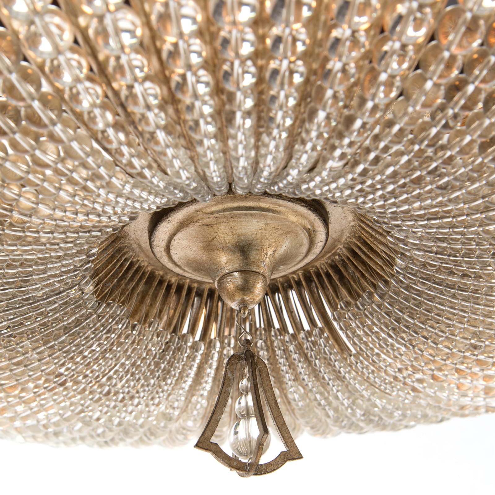 John Richard Beaded Crystal Six-Light Semi-Flush official image 3