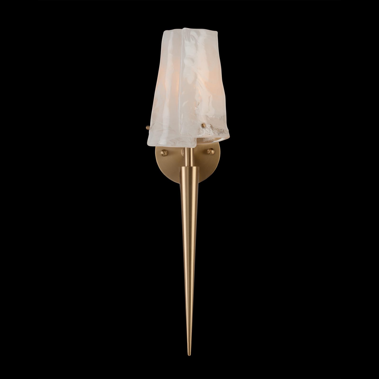 John Richard Coffee Bronze Torch Sconce official image 1