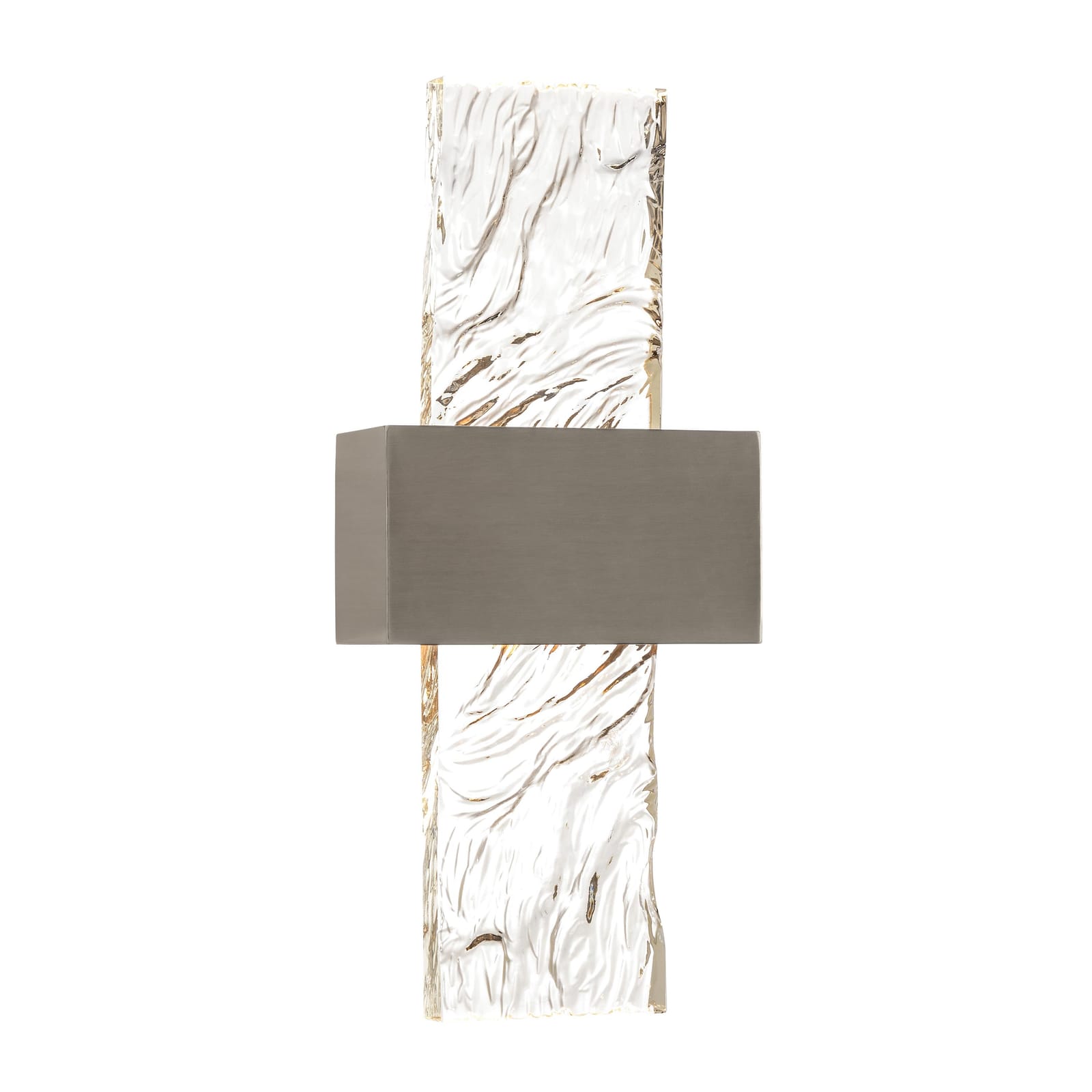 John Richard Glass Panel Single-Light Wall Sconce official image 1