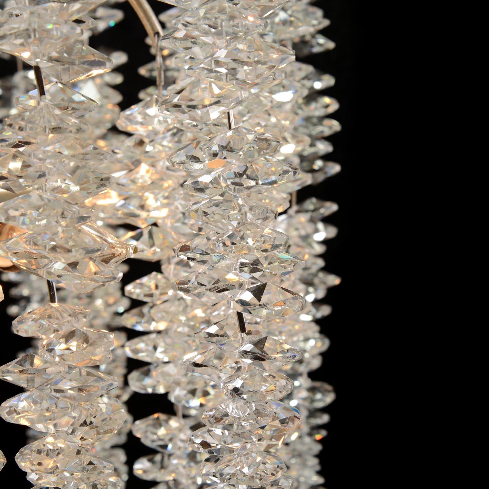 John Richard Cascading Crystal Six-Light Semi-Flush official image 3