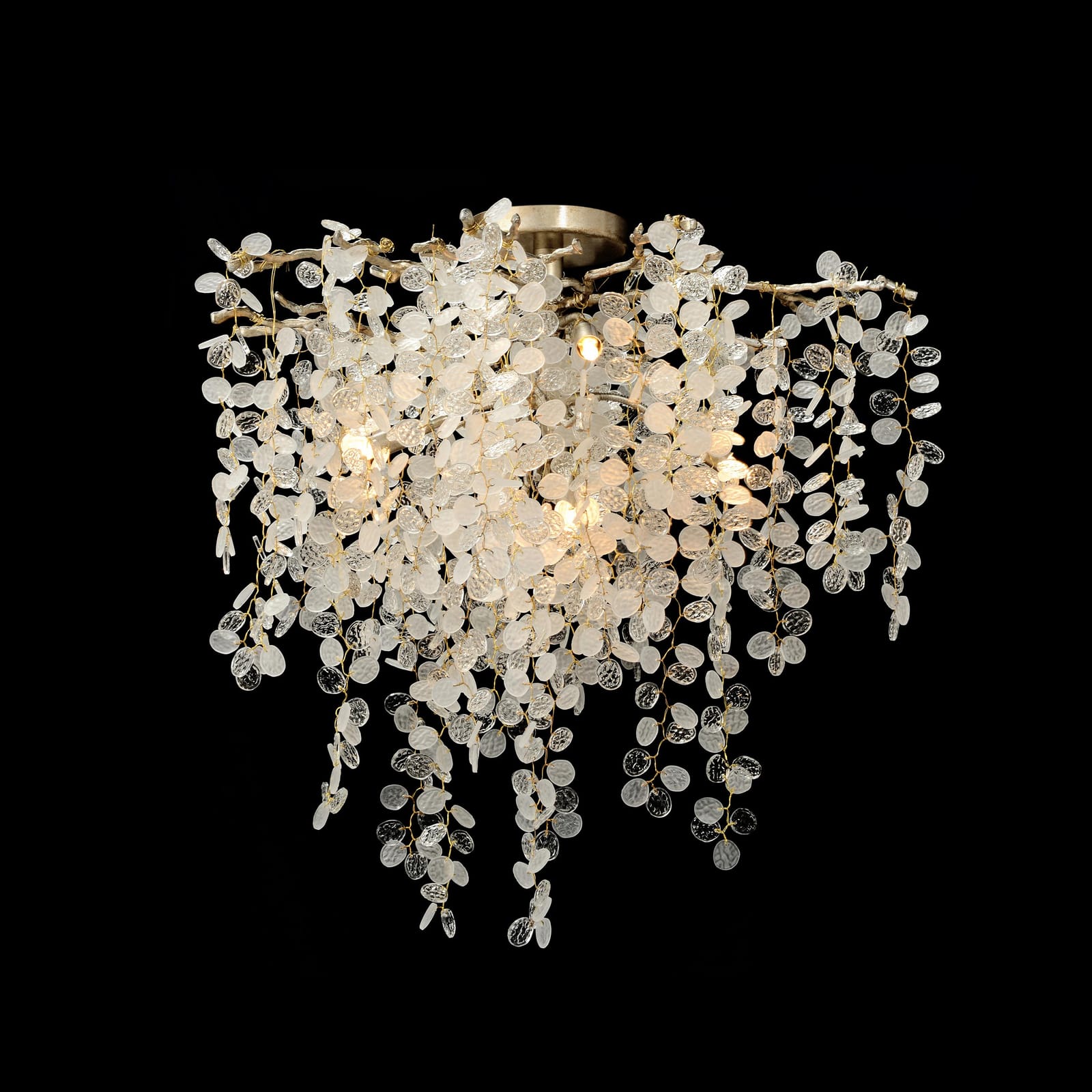John Richard Shiro-Noda Five-Light Semi-Flush Chandelier official image 1
