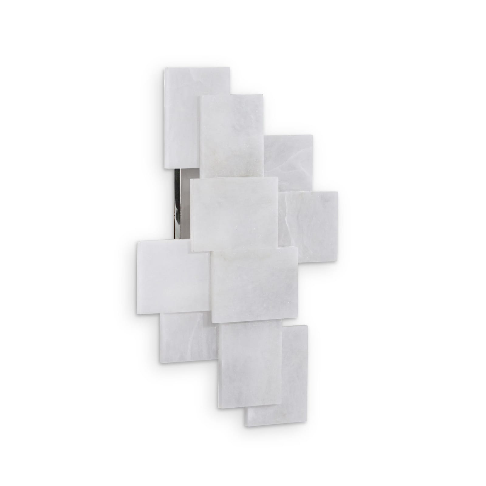 John Richard Stone, Alabaster Wall Sconce With A Nod To Mondrian official image 4