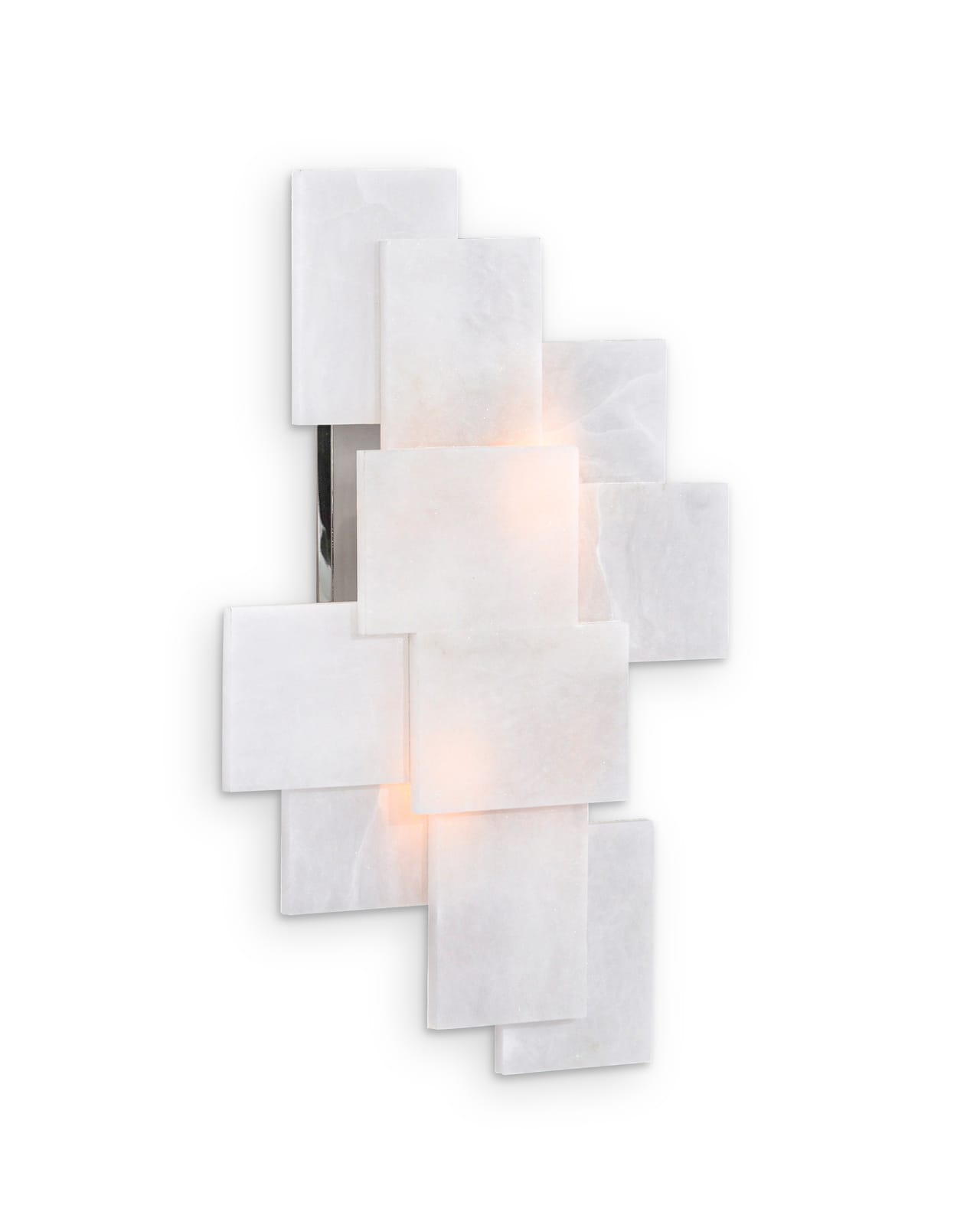 John Richard Stone, Alabaster Wall Sconce With A Nod To Mondrian official image 6