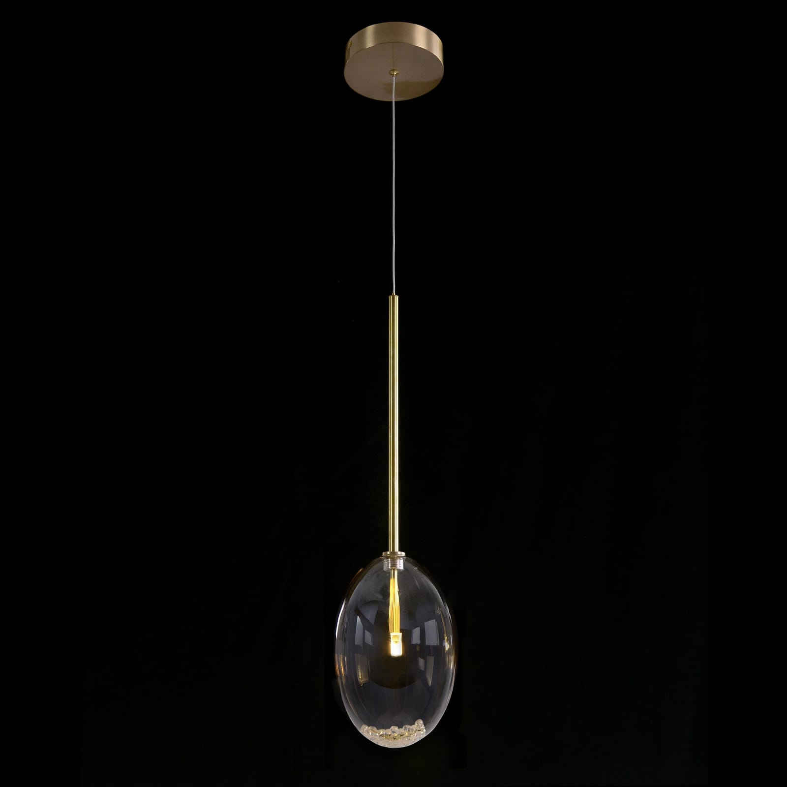 John Richard Echo: Glass Globe Single Droplight official image 1