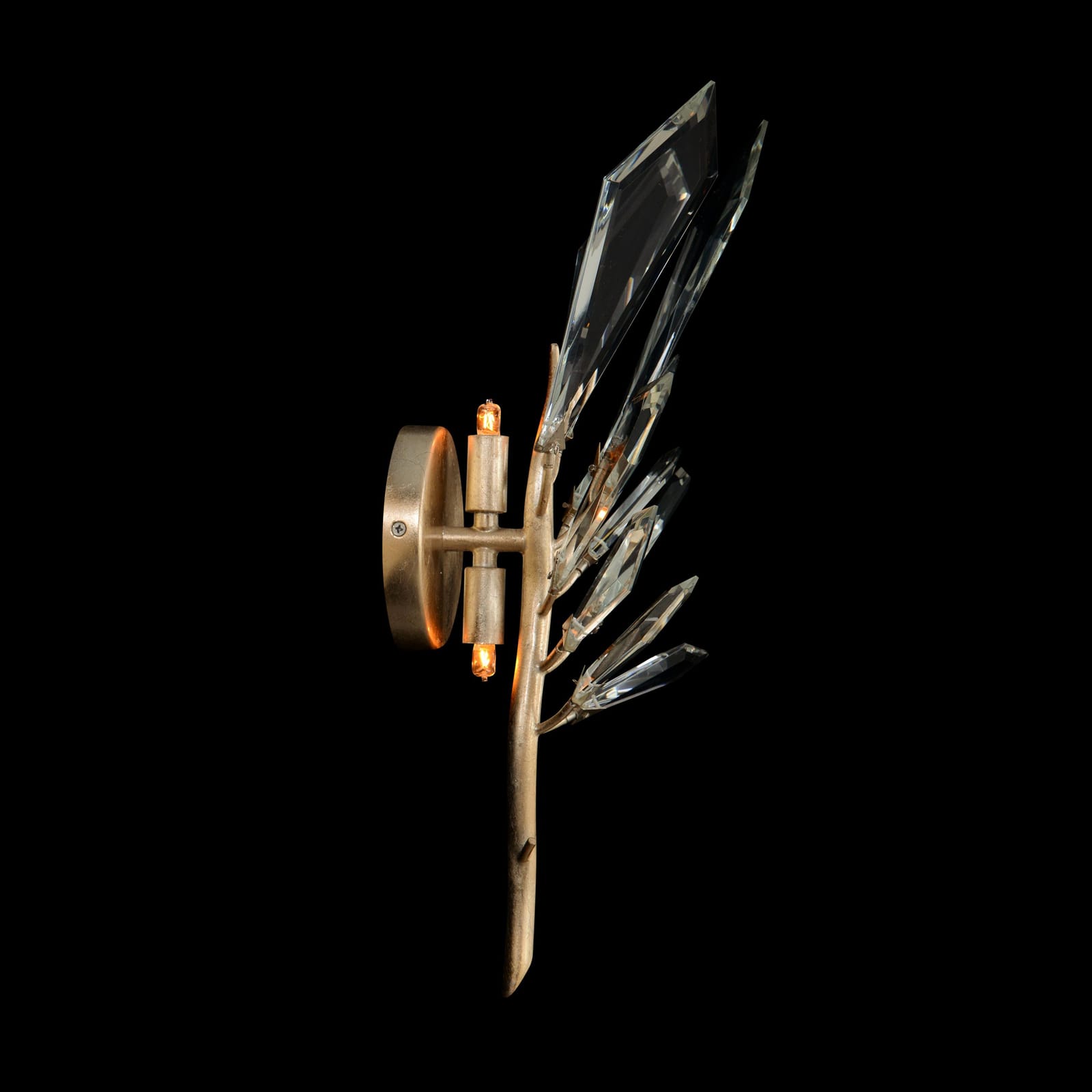 John Richard Kotta Single-Light Cut-Crystal Wall Sconce official image 3