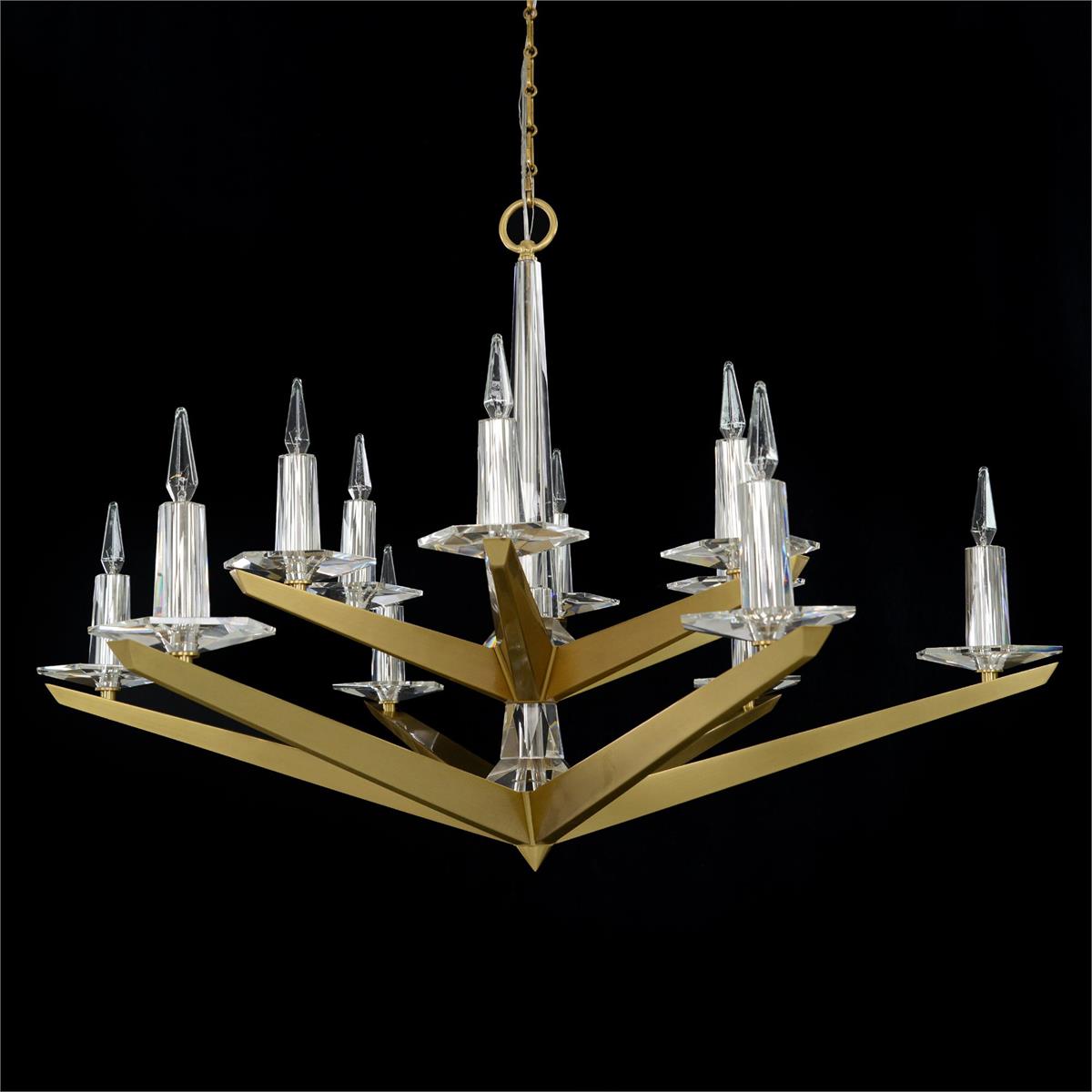 John Richard Antares Twelve-Light Chandelier official image 2