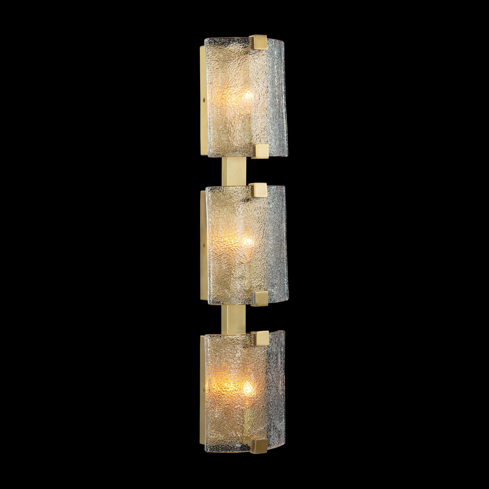 John Richard Claritas Three-Light Wall Sconce, Brass official image 1