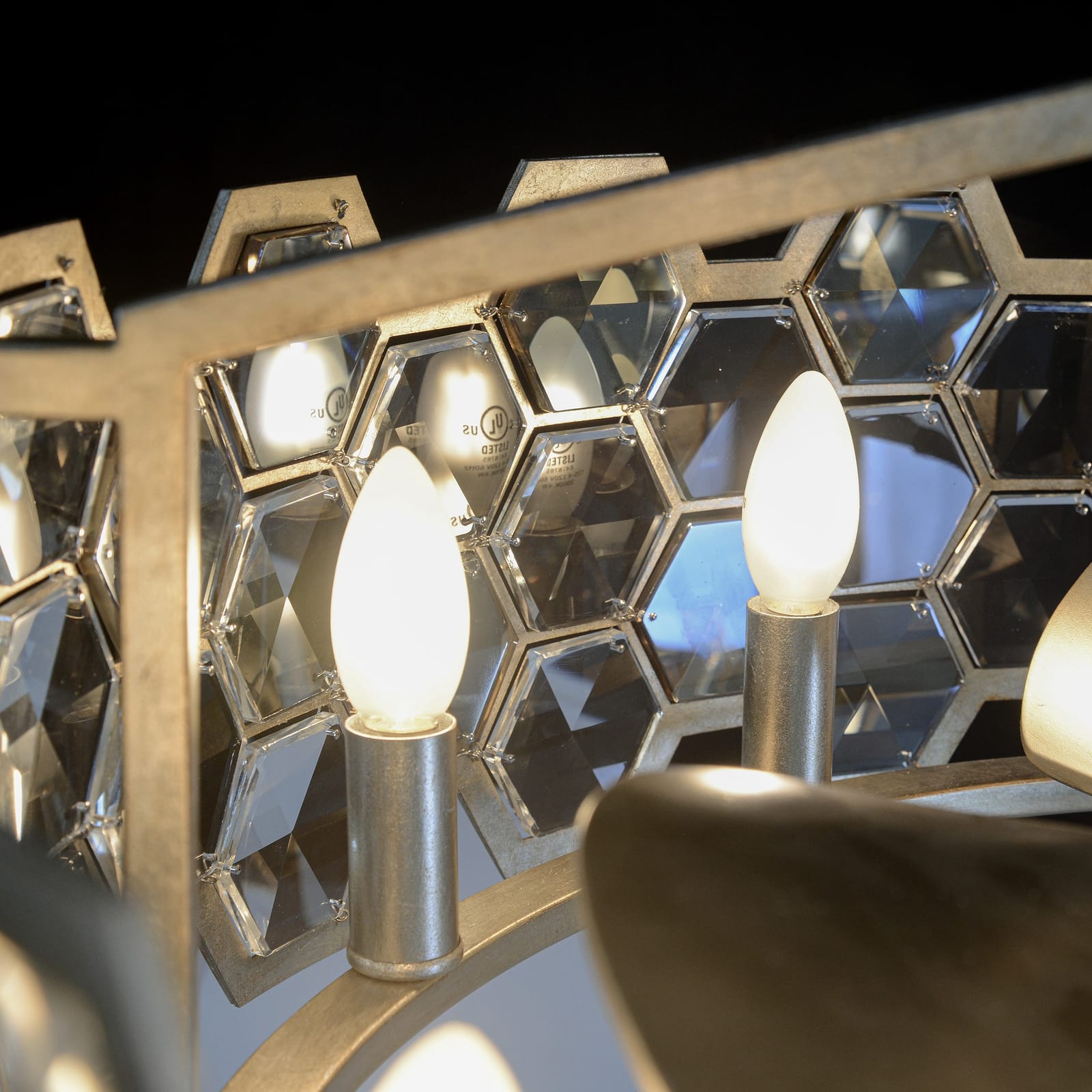 John Richard Array Chandelier with Fan, Large official image 3