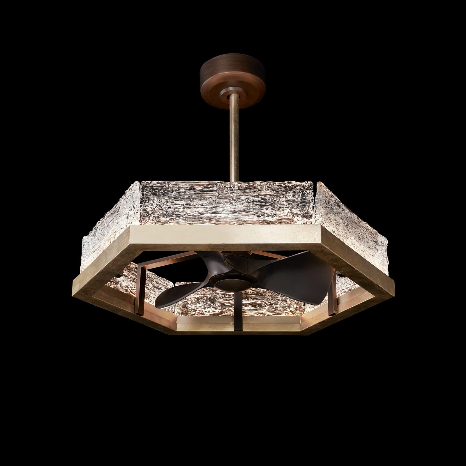 John Richard Lucian Chandelier with Fan official image 1