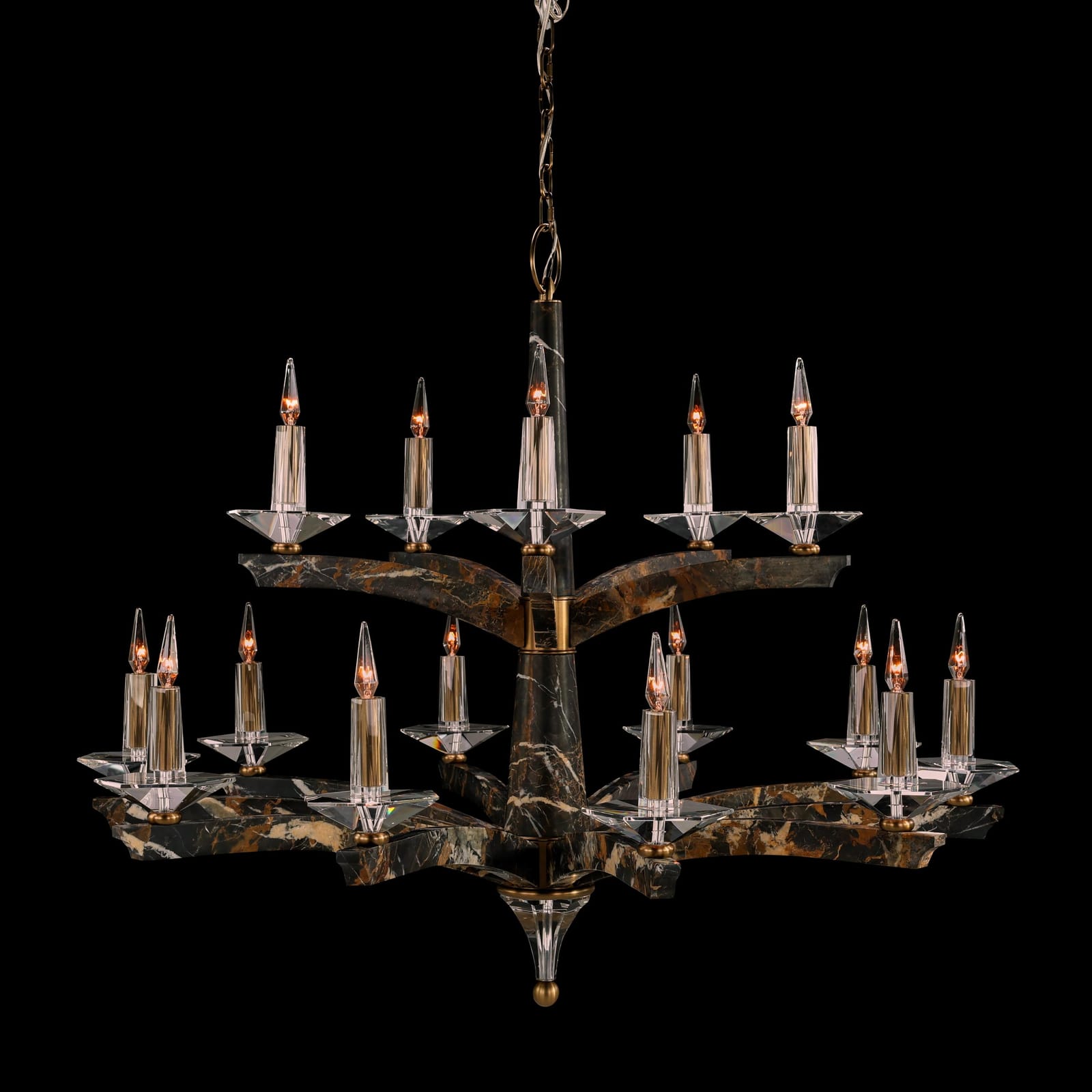 John Richard Inverness Fifteen-Light Chandelier official image 1