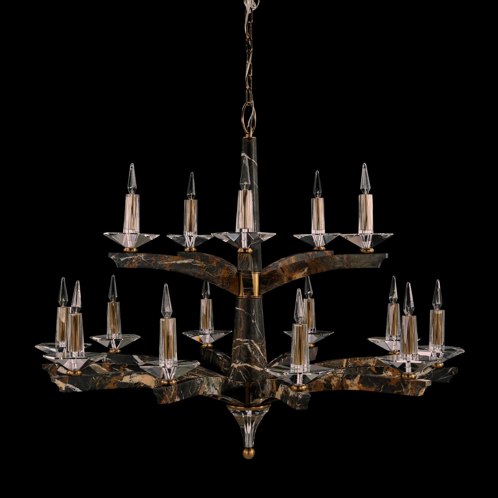John Richard Inverness Fifteen-Light Chandelier official image 2