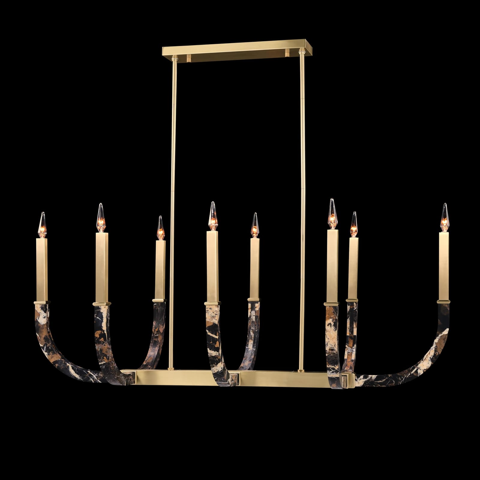 John Richard Hampton Court Eight-Light Horizontal Chandelier official image 1