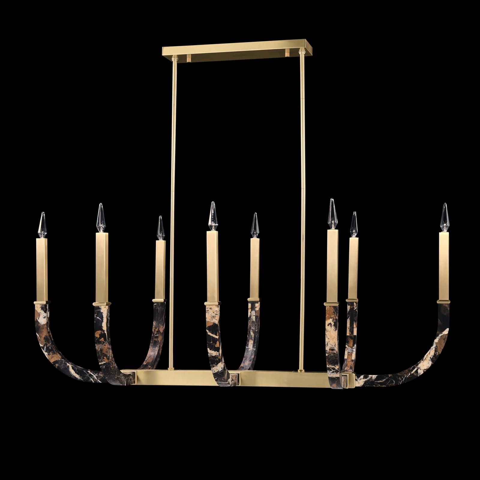 John Richard Hampton Court Eight-Light Horizontal Chandelier official image 3