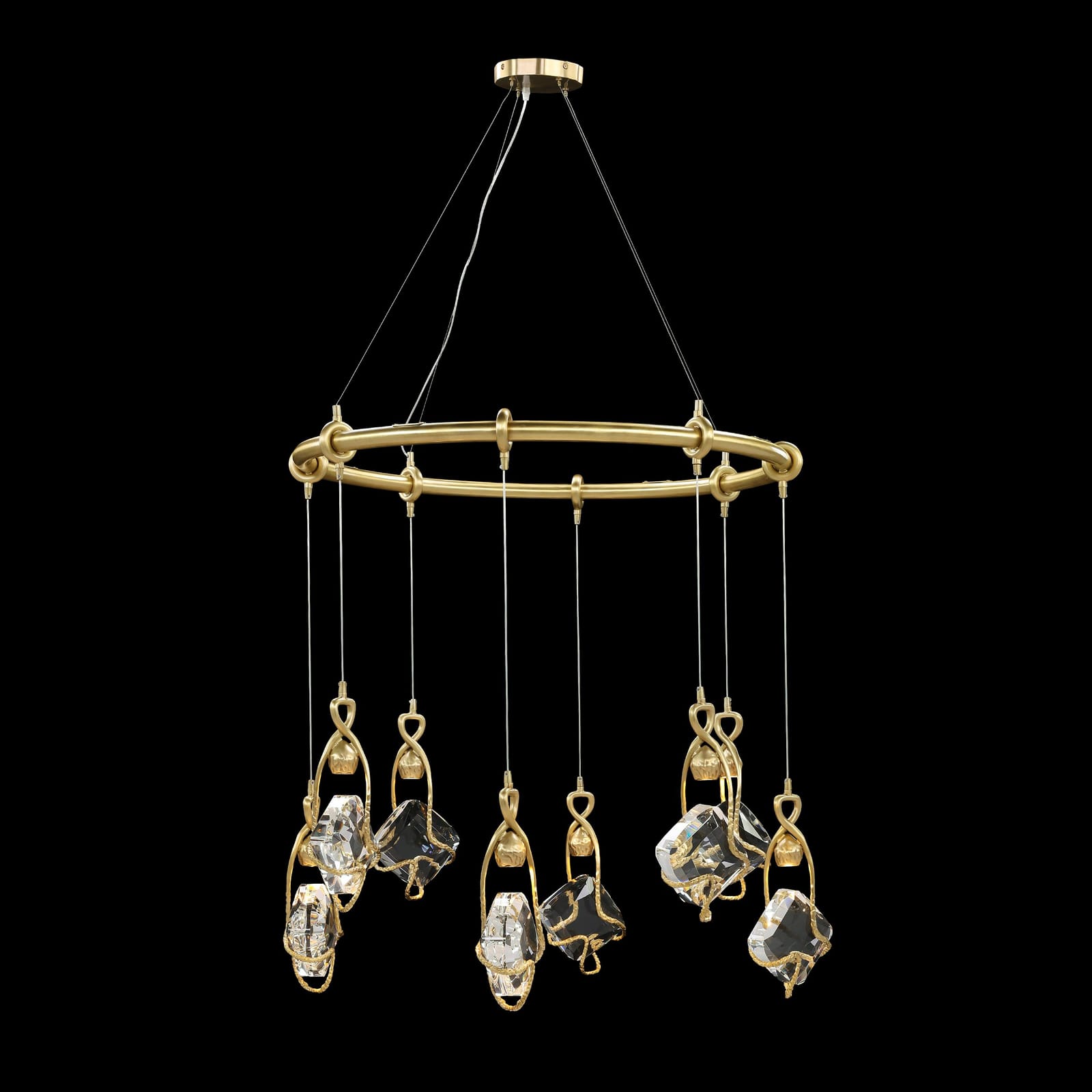 John Richard Mirelle Eight-Light Chandelier official image 1