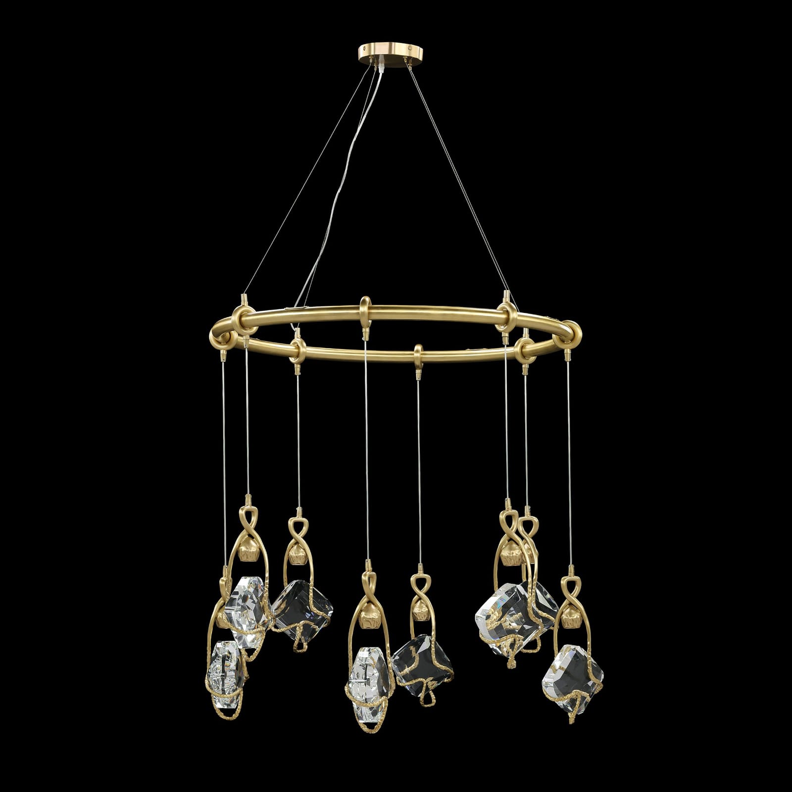 John Richard Mirelle Eight-Light Chandelier official image 2