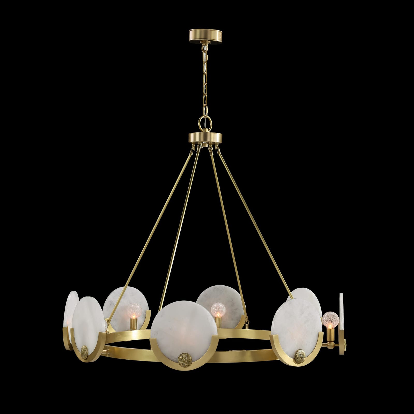 John Richard Astralis Eight-Light Chandelier official image 1