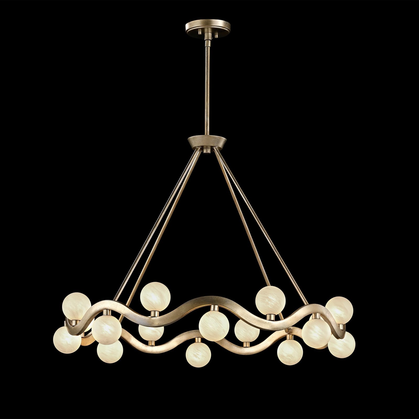 John Richard Cantus Sixteen-Light Chandelier official image 1