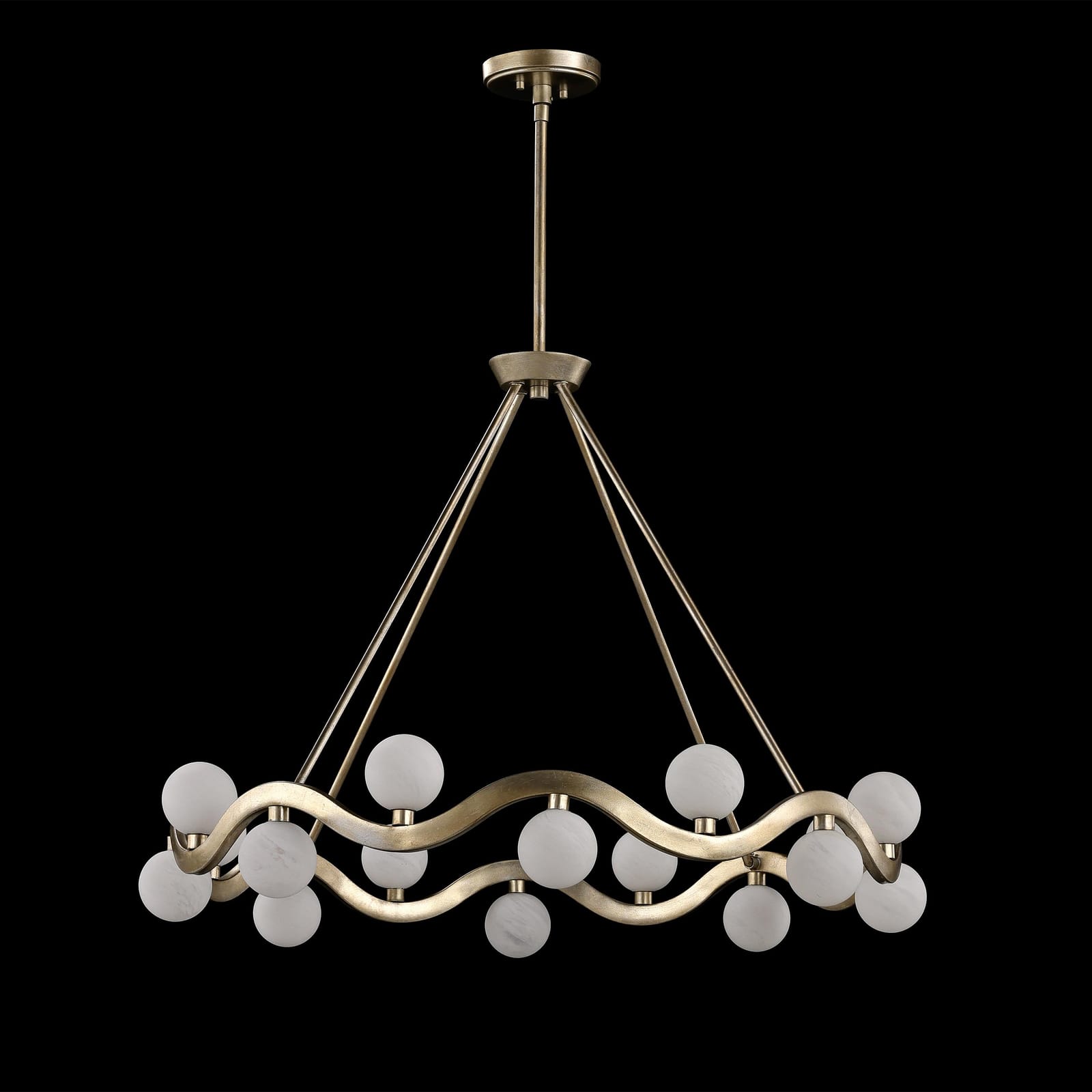 John Richard Cantus Sixteen-Light Chandelier official image 2