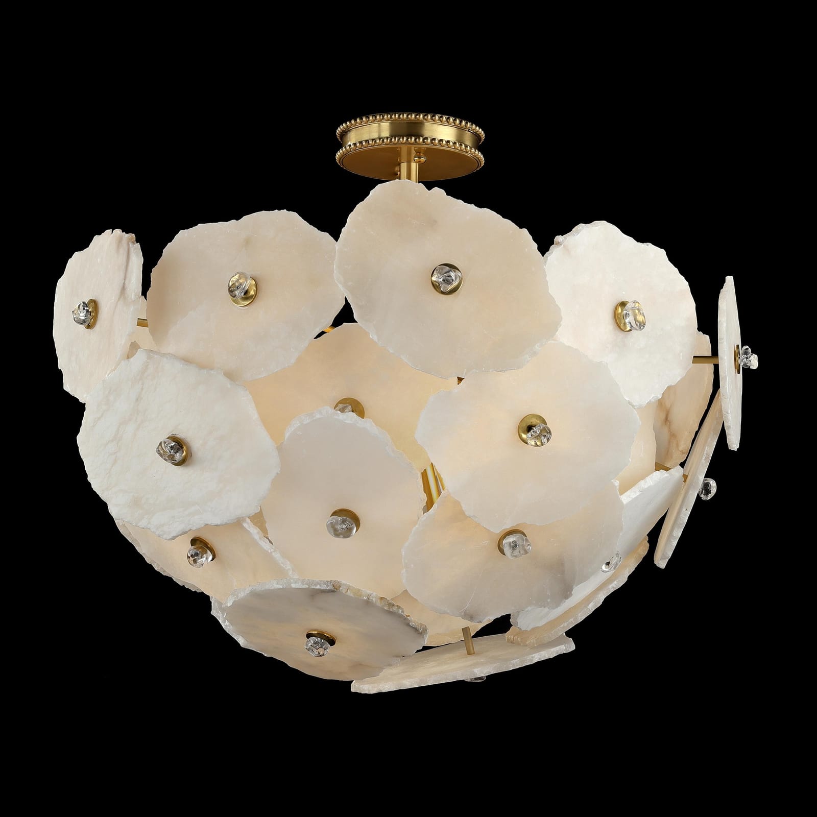 John Richard Montserrat Four-Light Flush Mount official image 1