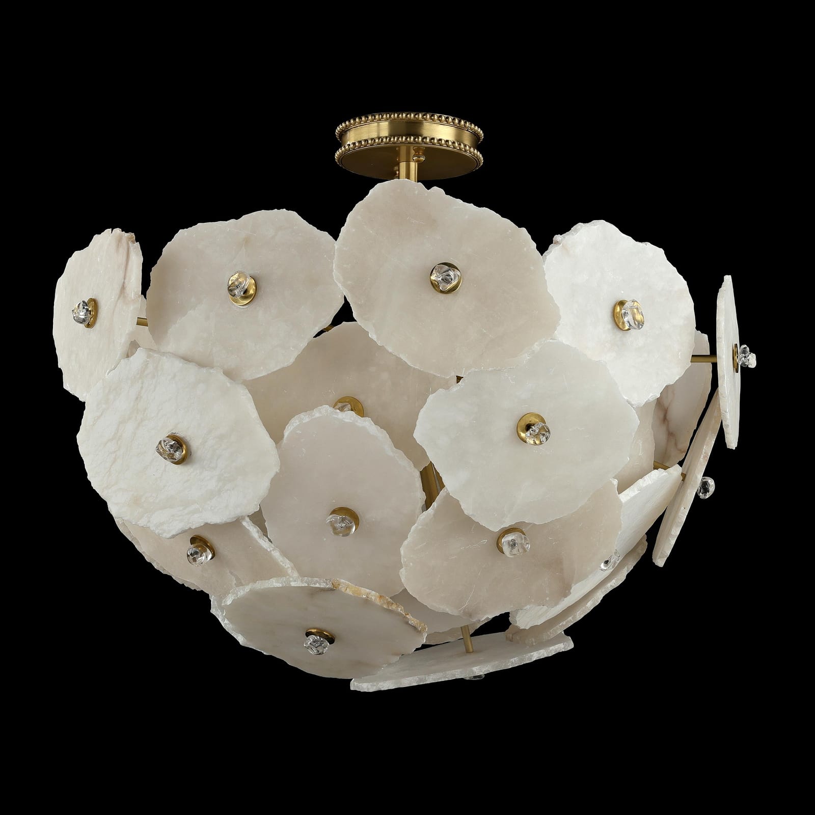 John Richard Montserrat Four-Light Flush Mount official image 2