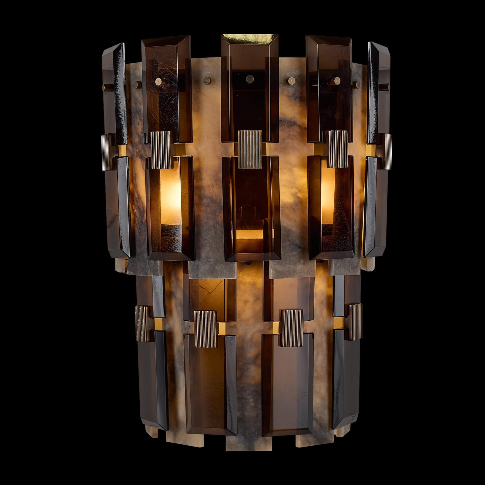John Richard Tamboril Three-Light Wall Sconce official image 1