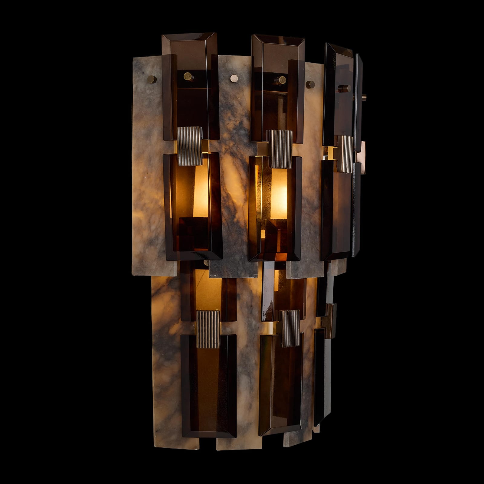 John Richard Tamboril Three-Light Wall Sconce official image 3
