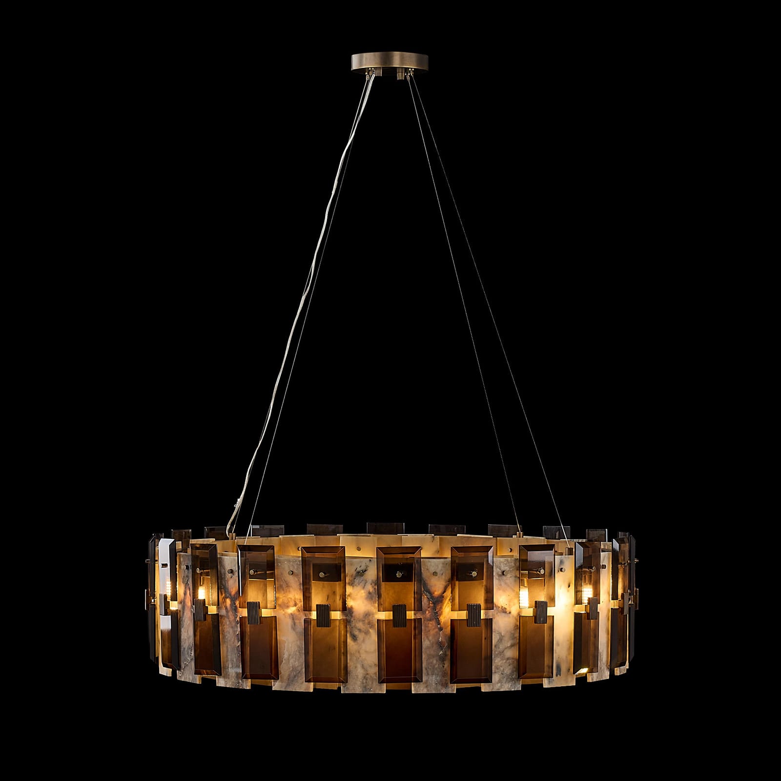 John Richard Tamboril Twenty-Two-Light Chandelier official image 1