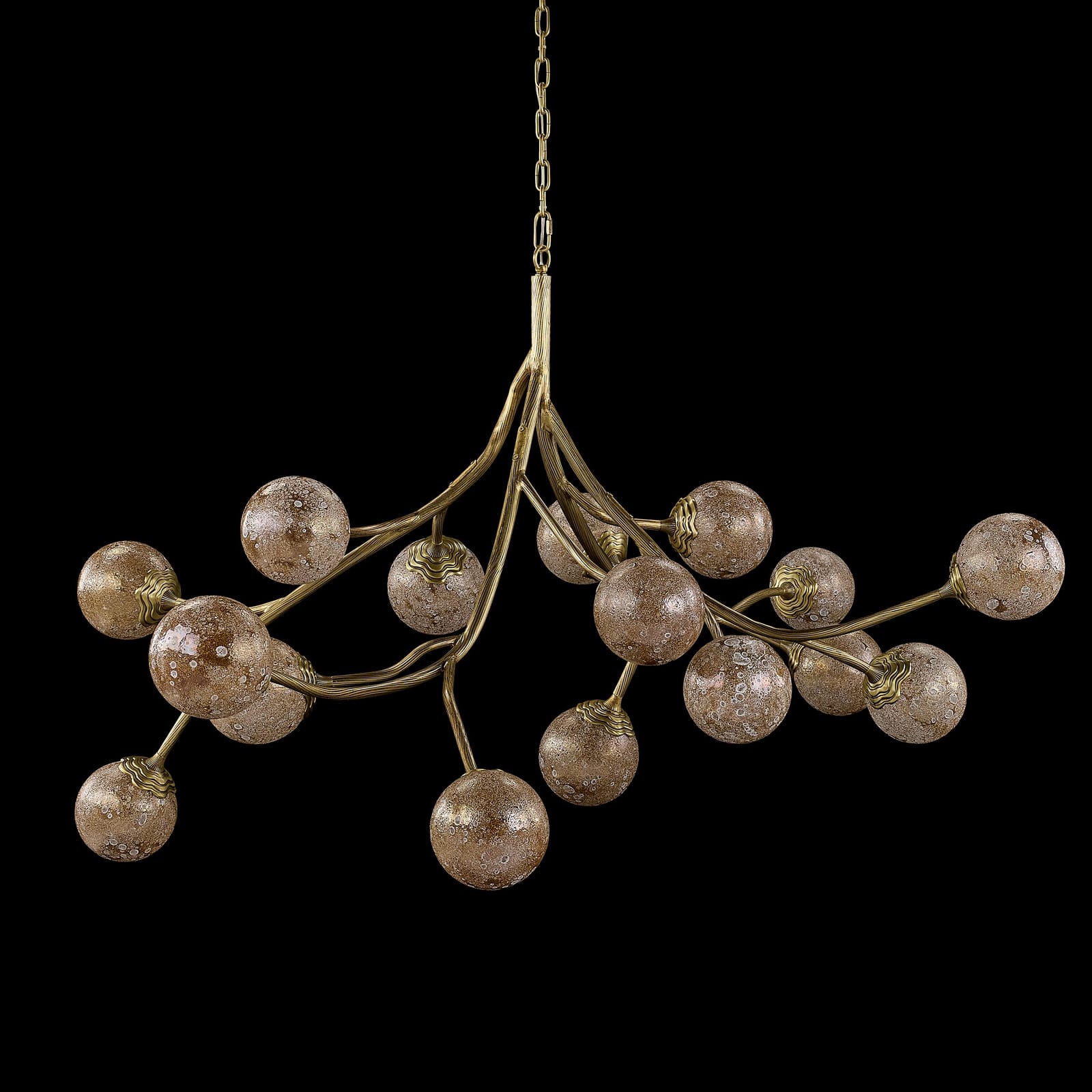 John Richard Melia Sixteen-Light Horizontal Chandelier official image 2