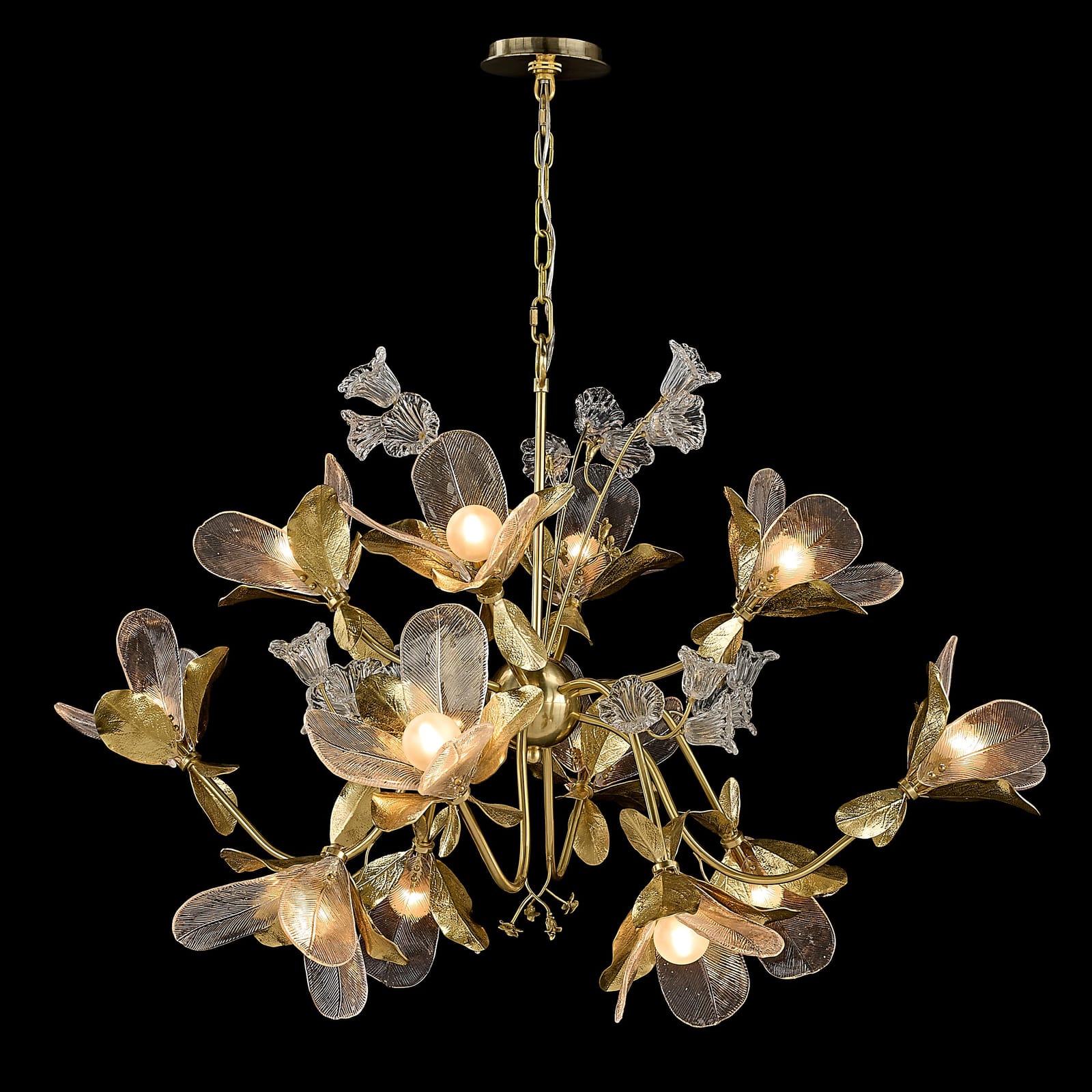 John Richard Dryad Twelve-Light Chandelier official image 1