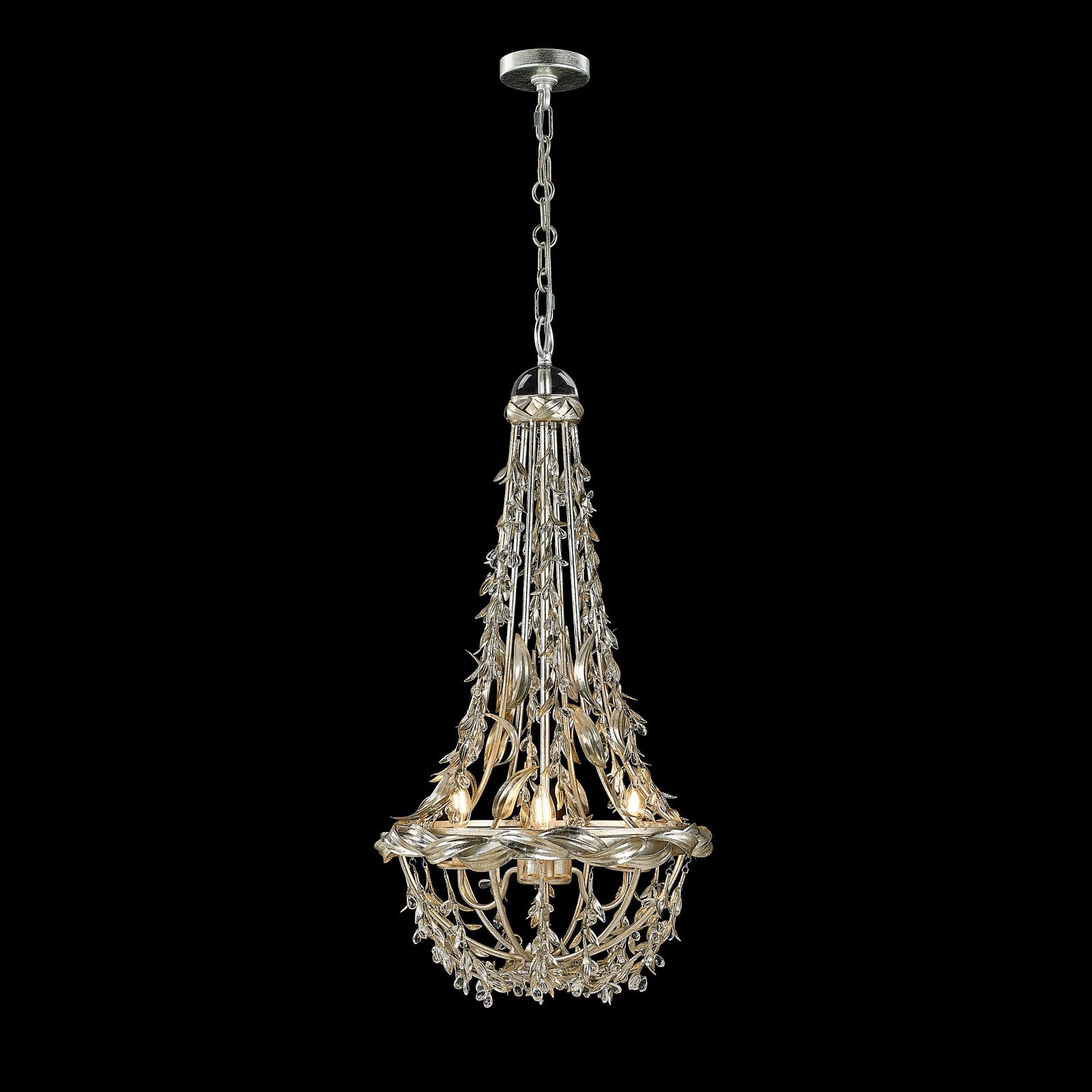 John Richard Highgrove Three-Light Chandelier official image 1