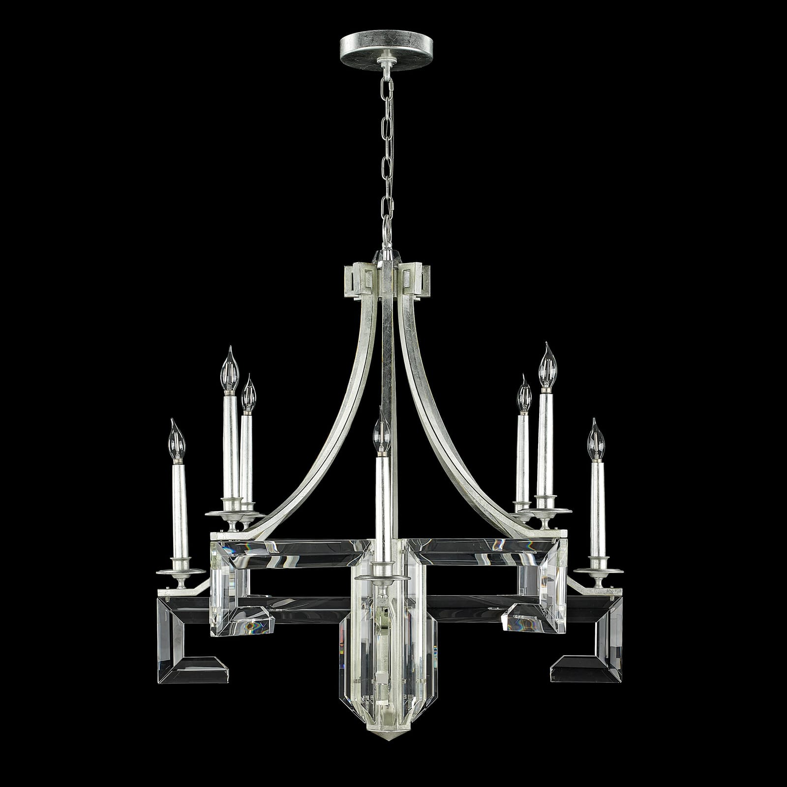 John Richard Lucan Eight-Light Chandelier official image 2
