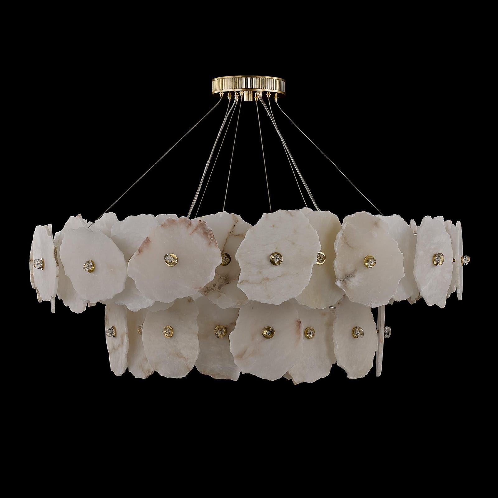 John Richard Montserrat Two-Tier Twenty-Four-Light Chandelier official image 2