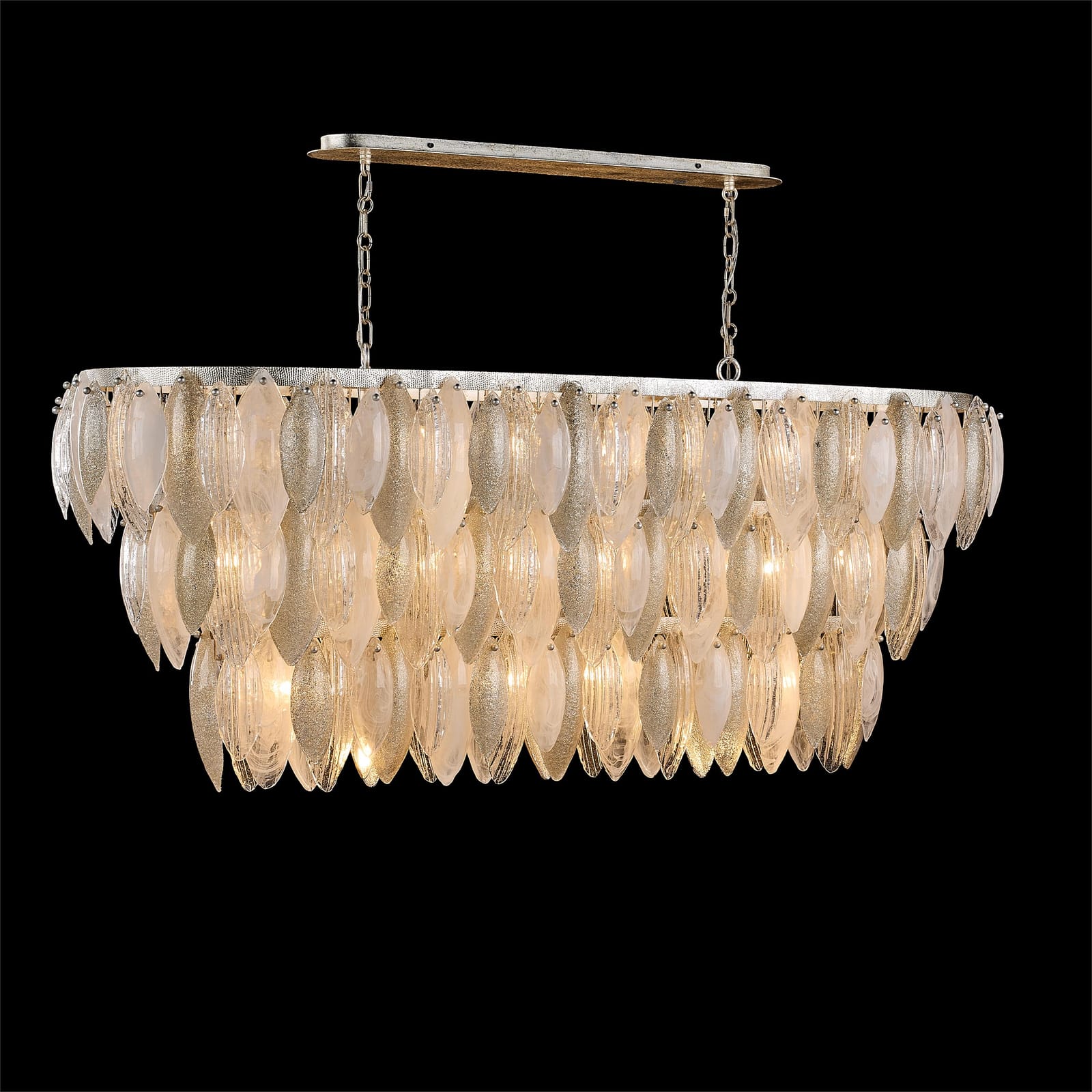 John Richard Aria Twenty-Two-Light Horizontal Chandelier official image 1