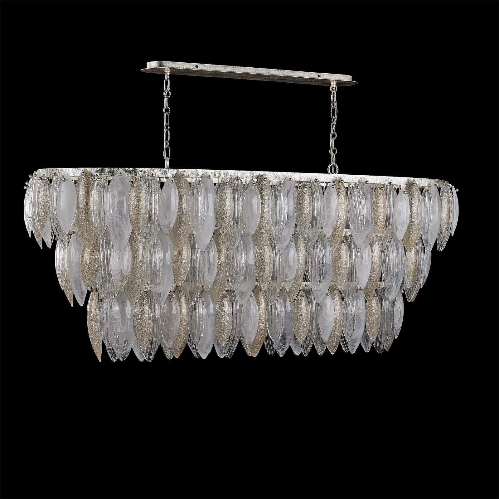 John Richard Aria Twenty-Two-Light Horizontal Chandelier official image 2