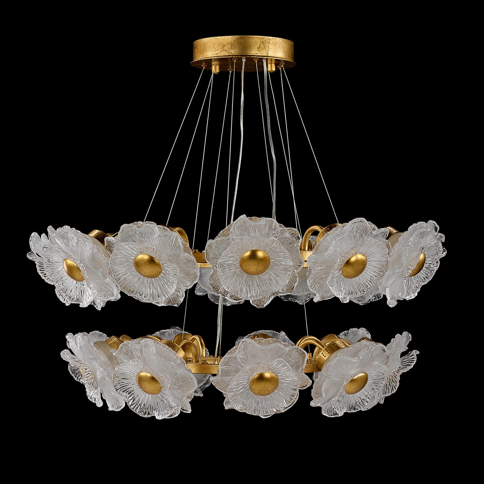 John Richard Farnese Two-Tier Twenty-One-Light Chandelier official image 2
