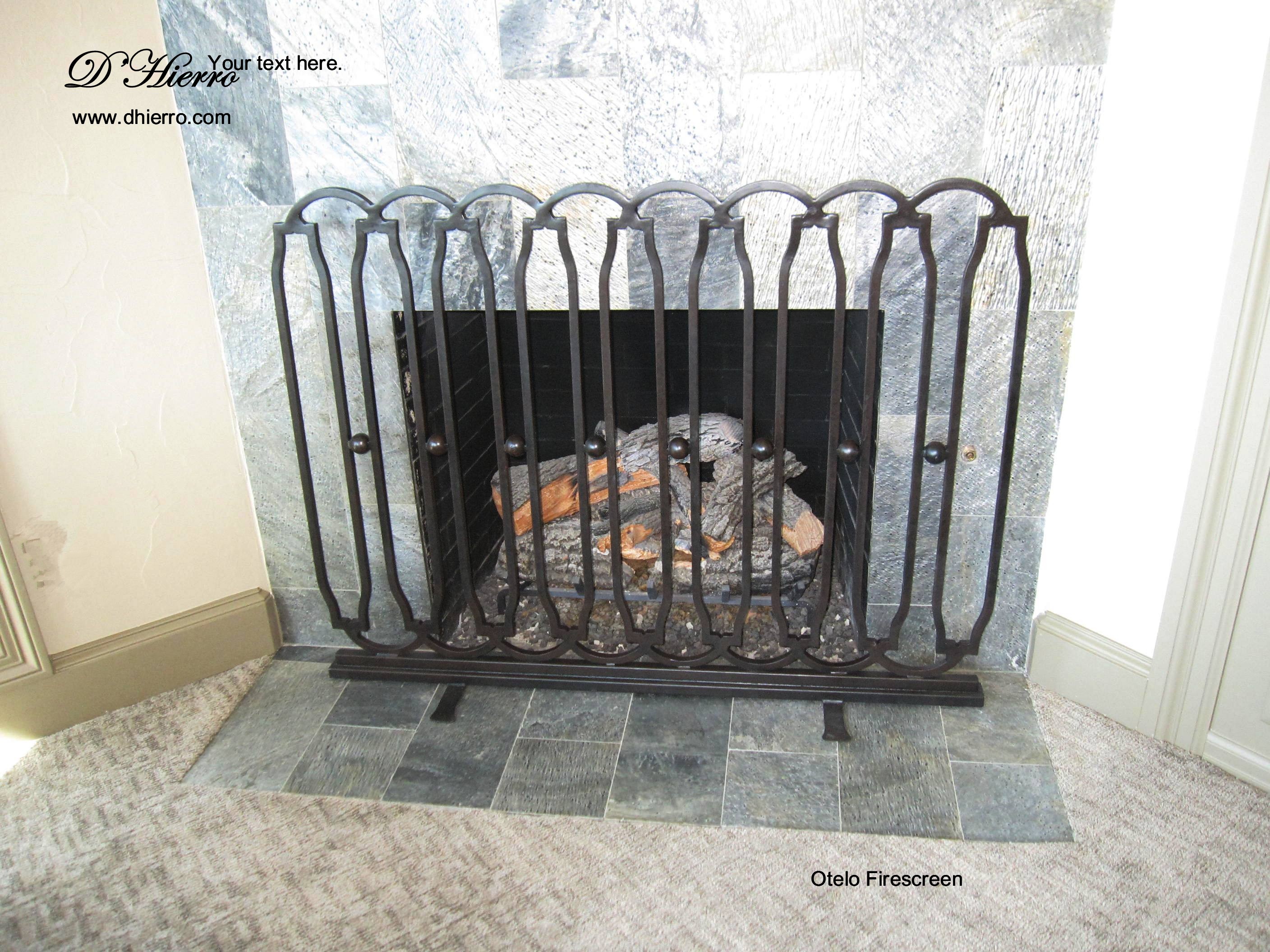 Otelo Freestanding D Hierro Iron Doors Plano Tx