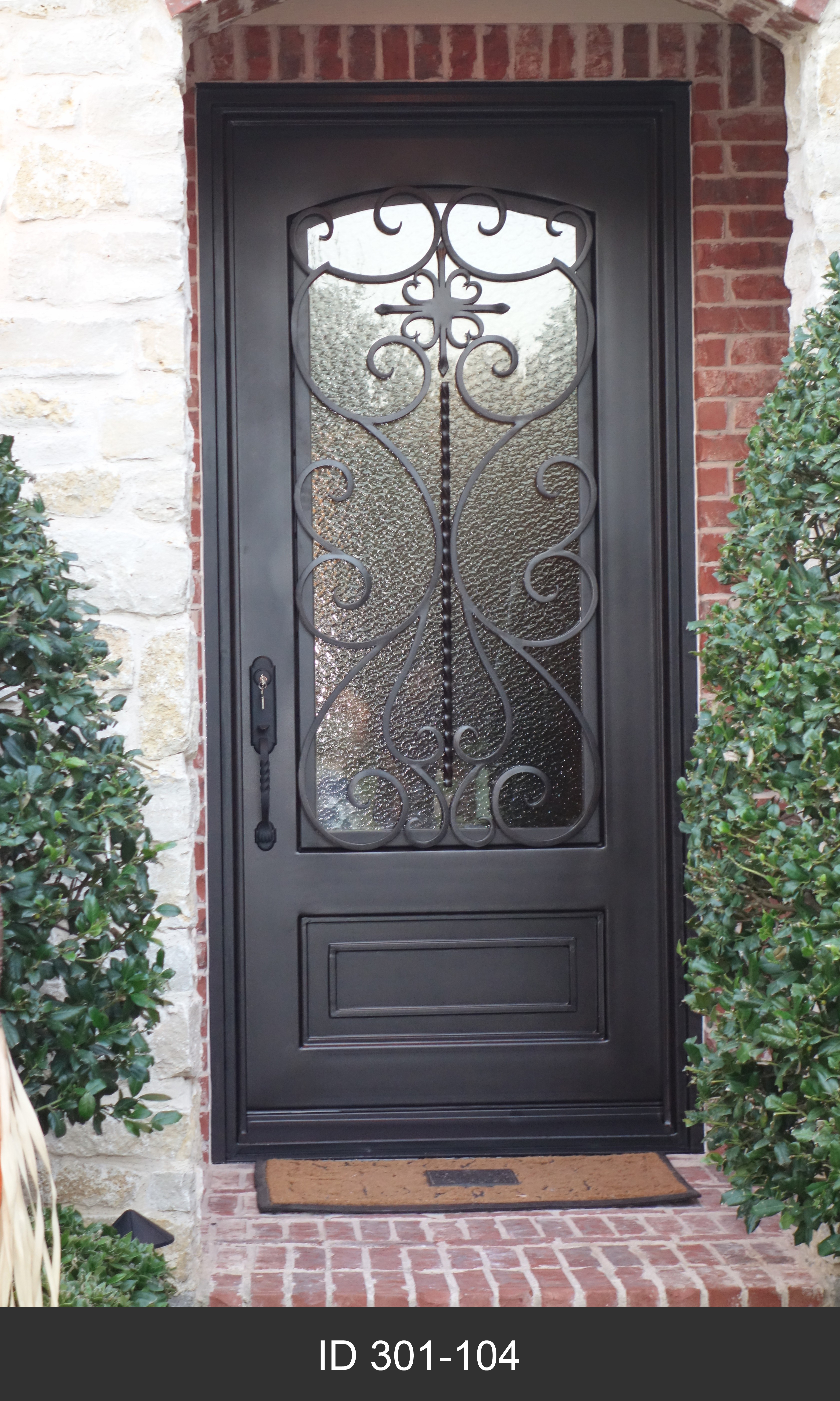CLASSIC SINGLE IRON DOORS - D'Hierro Iron Doors, Plano, TX
