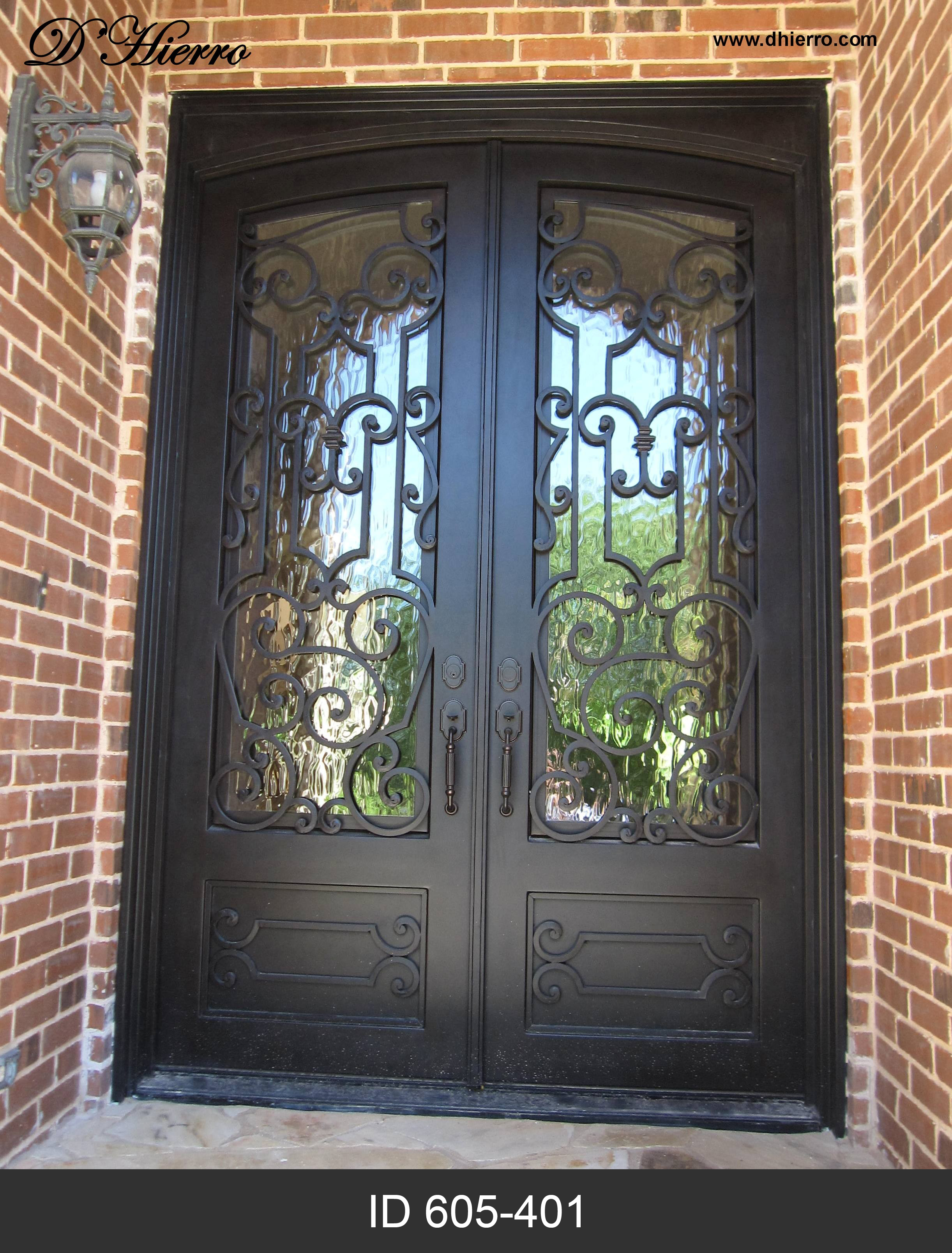 CLASSIC DOUBLE IRON DOORS D'HIERRO, Custom Steel Doors and Furniture Dallas, TX
