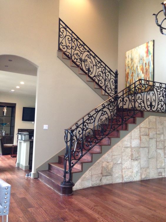 Stair Railings Balconies D Hierro Iron Doors Plano Tx 3