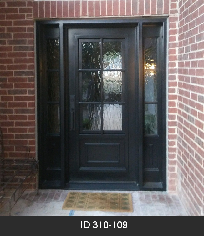 Modern Single Iron Doors D Hierro Iron Doors Plano Tx